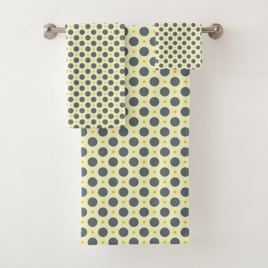 DOTS UND DIAMONEN BADHANDTUCH SET (Insitu)