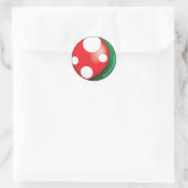 Dotsie Bug Logo-Aufkleber Runder Aufkleber (Tasche)