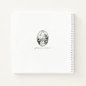 Dotsie's Daughter 8,5" x 8,5" SpiralNotebook Notizblock (Rückseite)