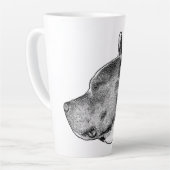 dotstrength Pitbull Milchtasse (Linke Ecke)