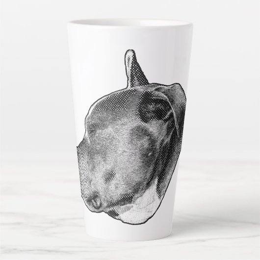 dotstrength Pitbull Milchtasse (Vorderseite)