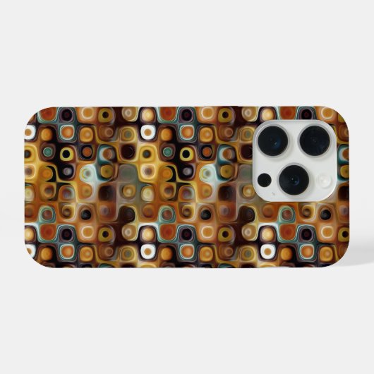 Dotsy Multi Pattern Case iPhone Hülle (Rückseite (Horizontal))