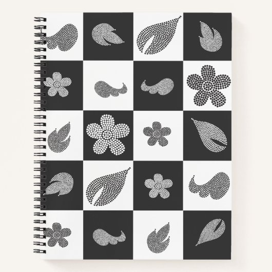 Dotted-Blätter Notizblock (Vorderseite)