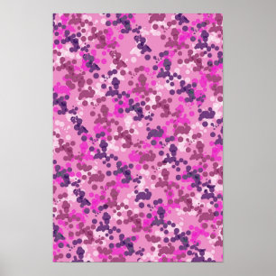 Dotted-Camouflage Poster
