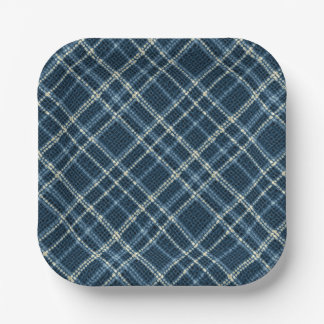 Dotted checkered pattern. Gray-blue. Pappteller