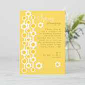 Dotted Daisies No.1 Einladung (Stehend Vorderseite)