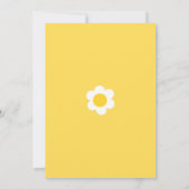 Dotted Daisies No.1 Einladung (Rückseite)