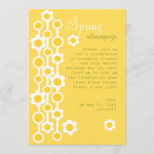 Dotted Daisies No.1 Einladung