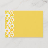 Dotted Daisies No.1 Visitenkarte (Rückseite)