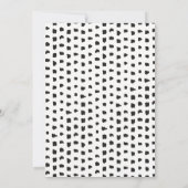 Dotted Danke | Wedding Foto Vielen Dank (Rückseite)