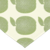 Dotted Green Äpfel Tischdecke (Schrägansicht)
