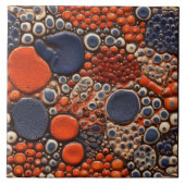 Dotted Imitats Linderung glänzende zeitgenössische Fliese (Vorderseite)