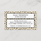 Dotted Jeweler Visitenkarte (Rückseite)