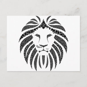 Dotted LIon Postkarte