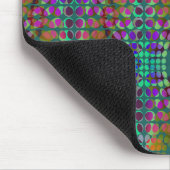 Dotted Orgeordnete Chaos Wallpaper farbig + Ihre I Mousepad (Ecke)