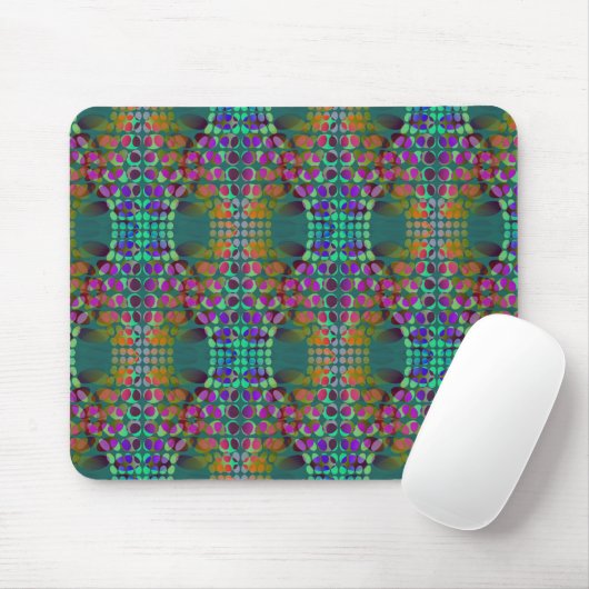 Dotted Orgeordnete Chaos Wallpaper farbig + Ihre I Mousepad (Mit Mouse)