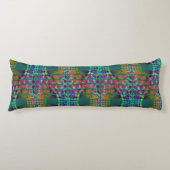 Dotted Orgeordnete Chaos Wallpaper farbig + Ihre I Seitenschläferkissen (Vorderseite)