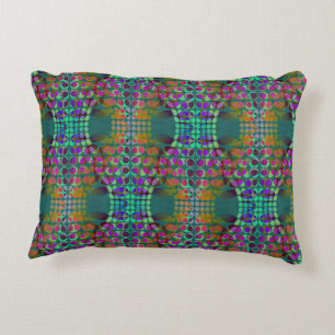 Dotted Orgeordnete Chaos Wallpaper farbig + Ihre I Zierkissen