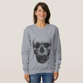 Dotted Skull Sweatshirt (Vorne ganz)