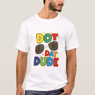 "Dotted Typ Glasses" Dot Day Kids T - Shirt