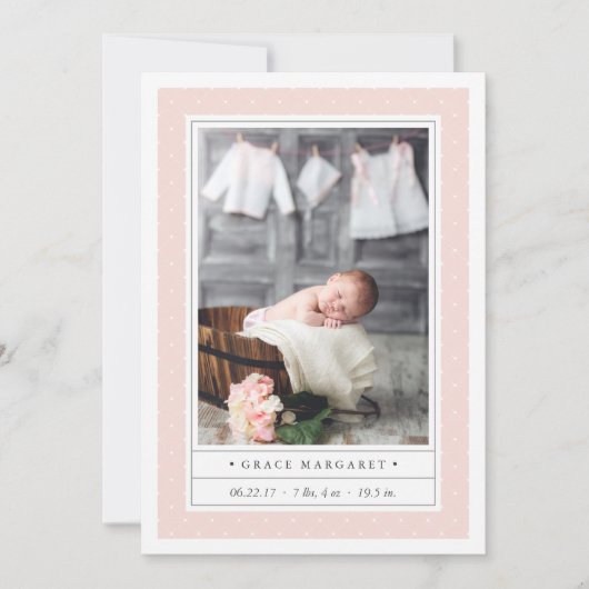 Dotter Blush | Ankündigung auf der doppelten Seite (Vorderseite)