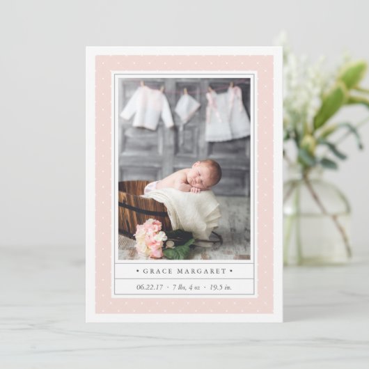 Dotter Blush | Ankündigung auf der doppelten Seite (Stehend Vorderseite)