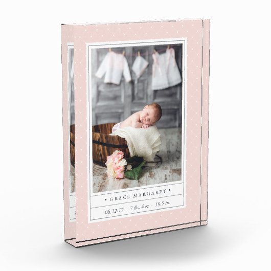 Dotter Blush | Baby Birth Stats Fotoblock (Links)