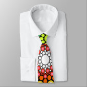 Dotter Mandala Retro Hippie Dots Krawatte (Gebunden)