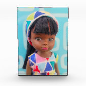 Dottie Bunte Geometrie Fotoblock (Vorderseite)