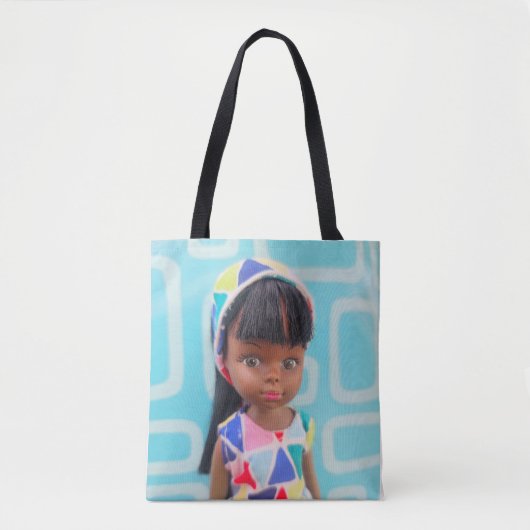 Dottie Bunte Geometrie Tasche (Vorderseite)