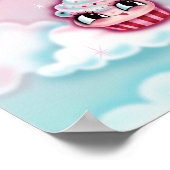 Dottie in Cupcake Heaven Poster (Ecke)