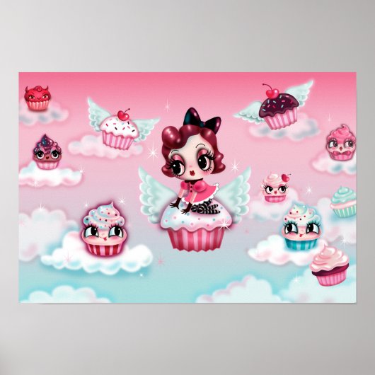 Dottie in Cupcake Heaven Poster (Vorne)