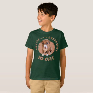 Dottie mit den Augenbrauen so Niedliche Haustiere T-Shirt