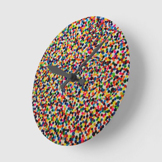Dotty Art Wanduhr (Winkel)