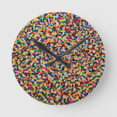 Dotty Art Wanduhr (Vorderseite)