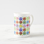 Dotty Birth Blume und Gem Bone China Tasse (Vorderseite Rechts)