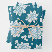 Dotty Blooms Geschenkpapier Set (Beispiel)