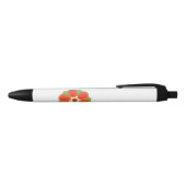 Dotty Blume Black Pen Kugelschreiber (Oberseite)