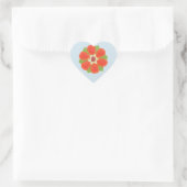 Dotty Blume Heart Sticker (Tasche)