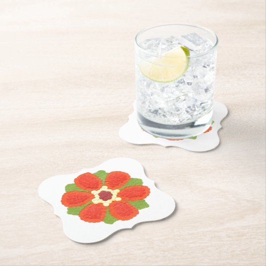 Dotty-Blume Untersetzer (Vor Ort)