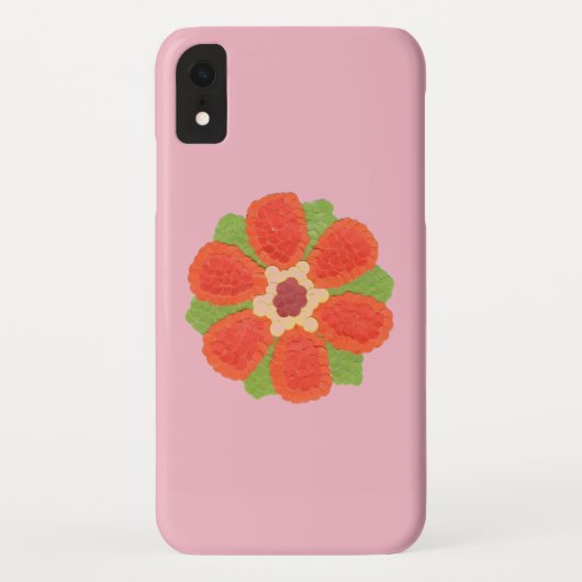 Dotty Blume XR Case-Mate iPhone Hülle (Rückseite)