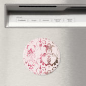 Dotty Damask Magnet (In Situ (Geschirrspüler))