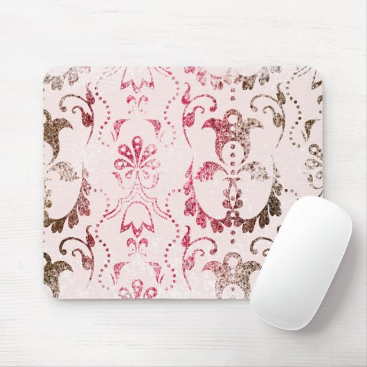Dotty Damast Mousepad (Mit Mouse)