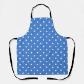 Dotty Delight Blue Schürze (Vorderseite)
