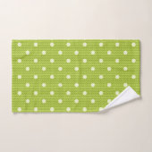 Dotty Delight Green Badhandtuch Set (Handtuch)