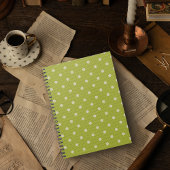 Dotty Delight Green Foto Notizblock