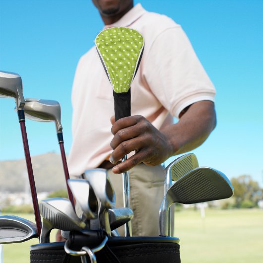 Dotty Delight Green Golf Headcover