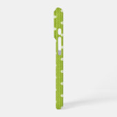 Dotty Delight Green iPhone Hülle (Linke Seite)