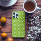 Dotty Delight Green iPhone Hülle