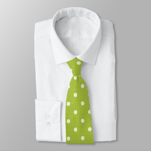 Dotty Delight Green Krawatte (Gebunden)